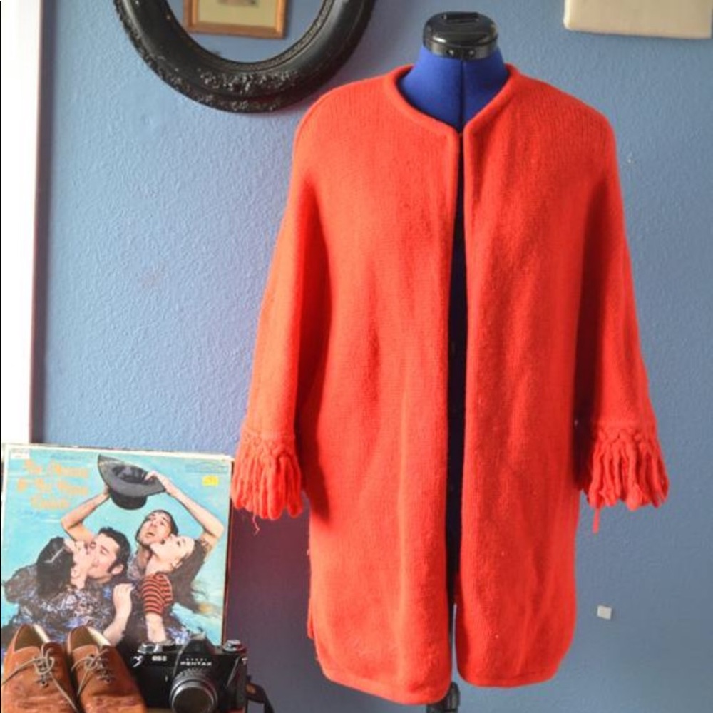 Vintage 1970's Artnak Fashions California Poncho